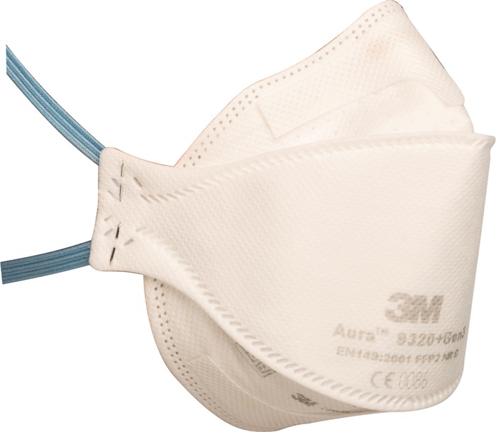 3M Respirátor 9320+Gen3SV FFP2 NR D bez ventilu, skladací