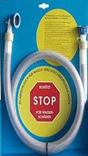 WAK INNOVATION Aquastop Sicherheits-Zulaufschlauch, 1,50 m, Schlauch in Schlauch System für Wasch,-Spülmaschschine 040