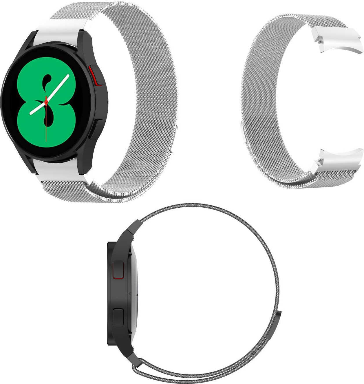 Pre Samsung Galaxy Watch FE 6 5 4 Normal Pro Classic Milanese Armband