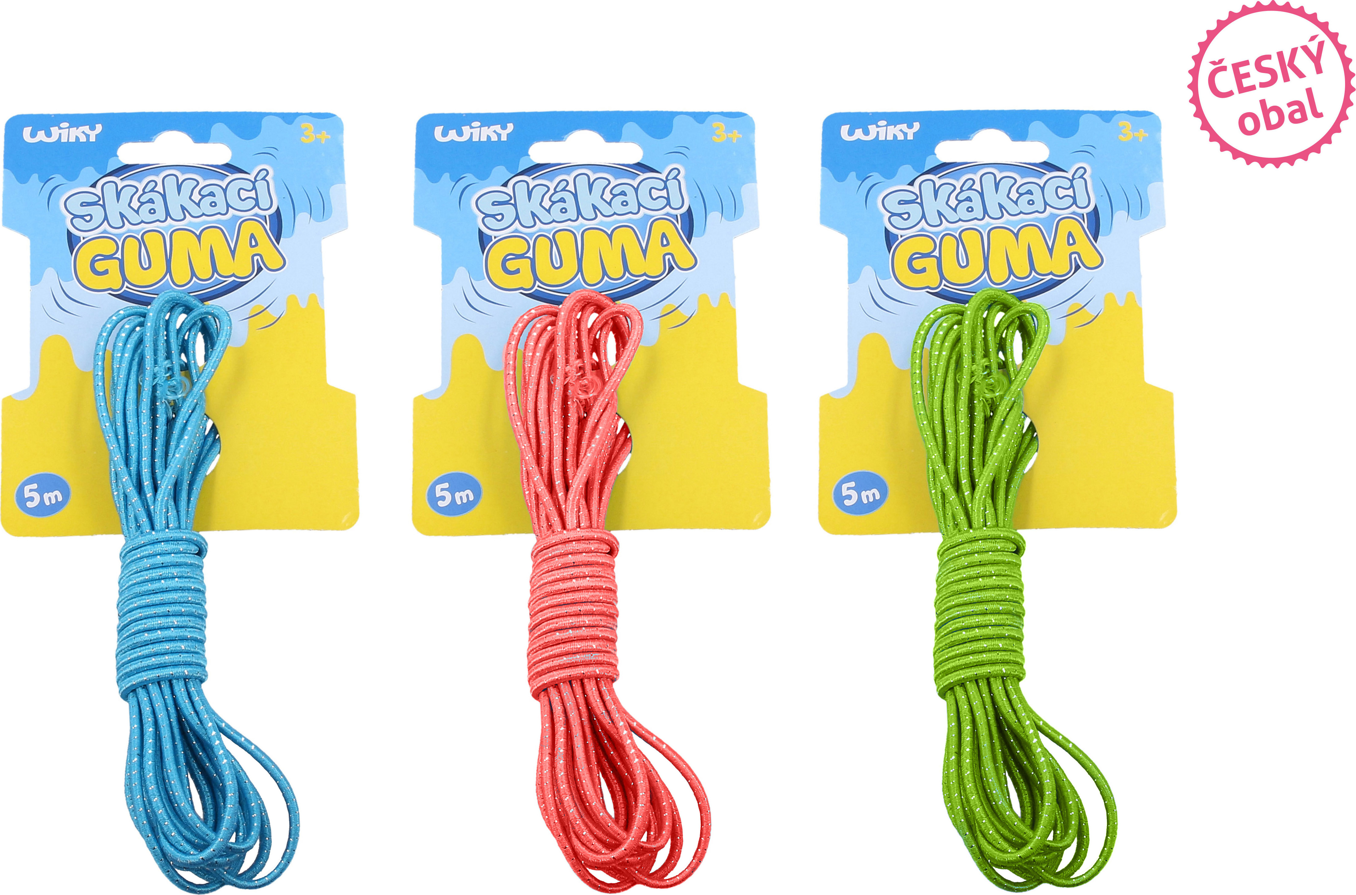 Wiky Skákací guma 500 cm - eský obal