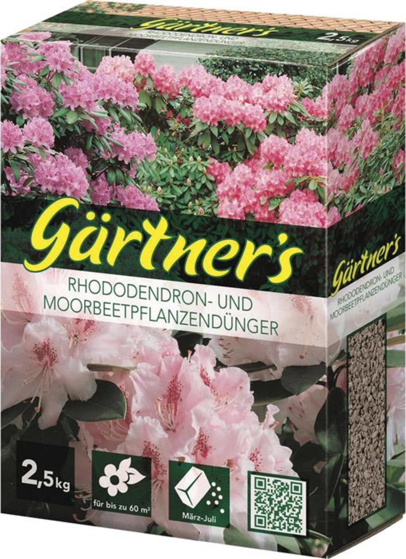 gpi Gärtner´s Spezialkulturen Rhododendron- und Moorbeetpflanzendünger 2,5 kg 12195