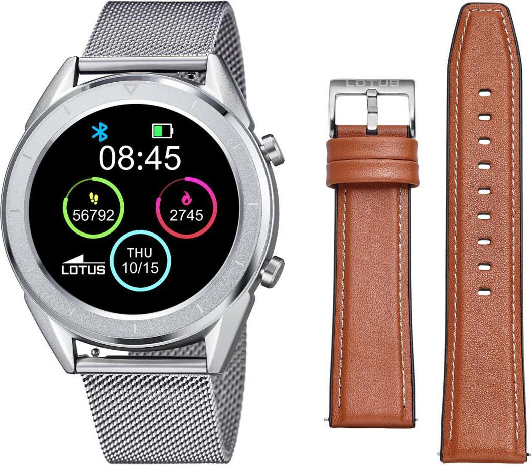 Lotus Herren Smartwatch L50006-1 Edelstahl Bluetooth SmarTime