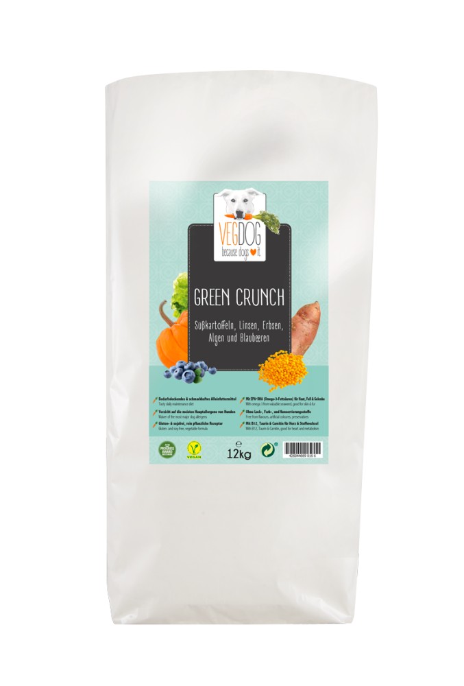 DP VegDog Green Crunch 12kg