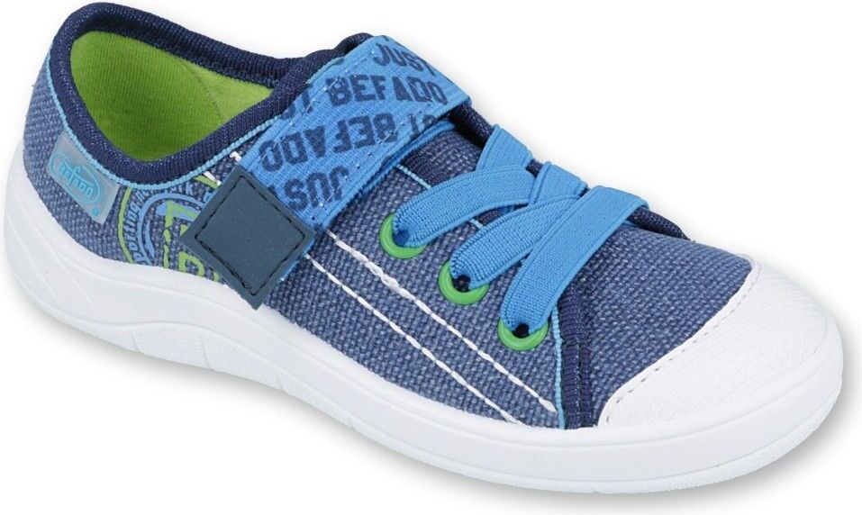 Tenisky plátenky kecky Befado Tim 251X130 modré 28