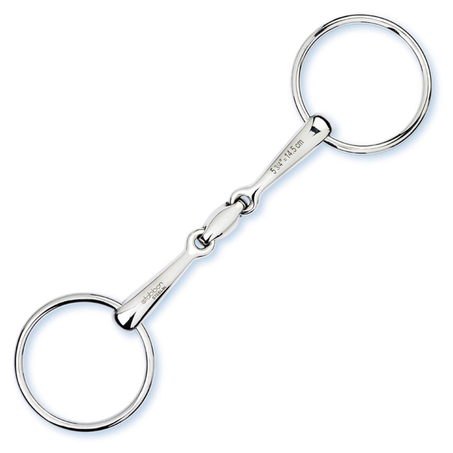 Stübben SteelTec Wassertrense Doppelt Gebrochen Easy Control 16 mm Stangenwirkung 12,5 cm STE-2221 - 12.5cm | 70mm | 16mm