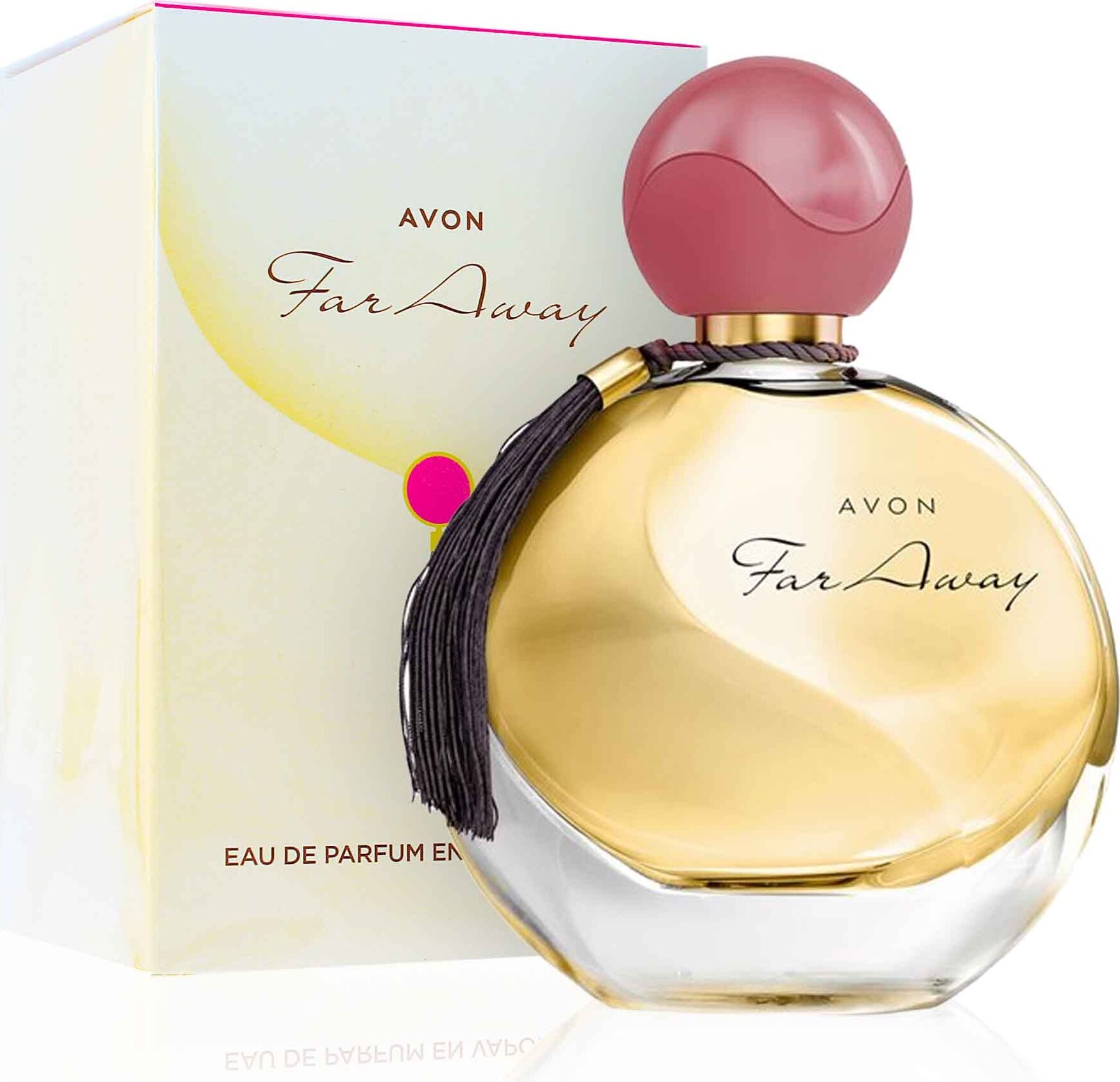 Avon Far Away Eau de Parfum 50ml Orientálne a kvetinové tóny Dlhotrvajúca vôňa Ideálna pre každú príležitosť Bez krutosti