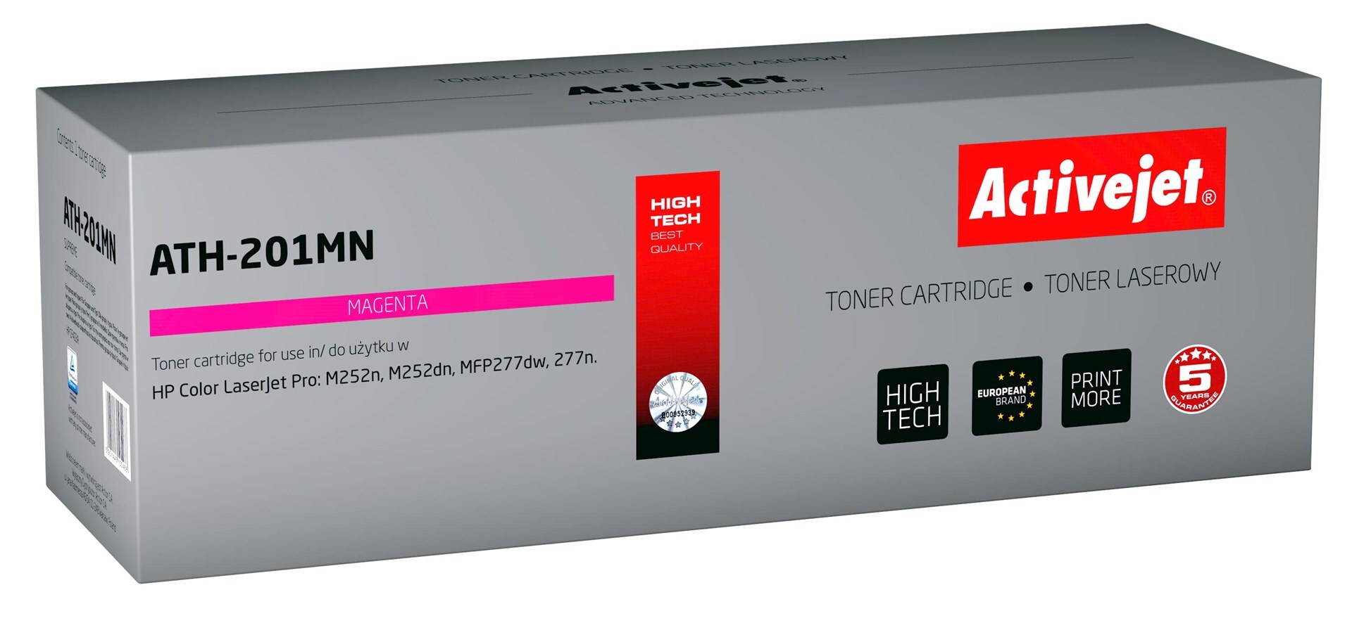 Activejet ATH-201MN, 1400 strany, 0 strany, Purpurová, 1 kusov