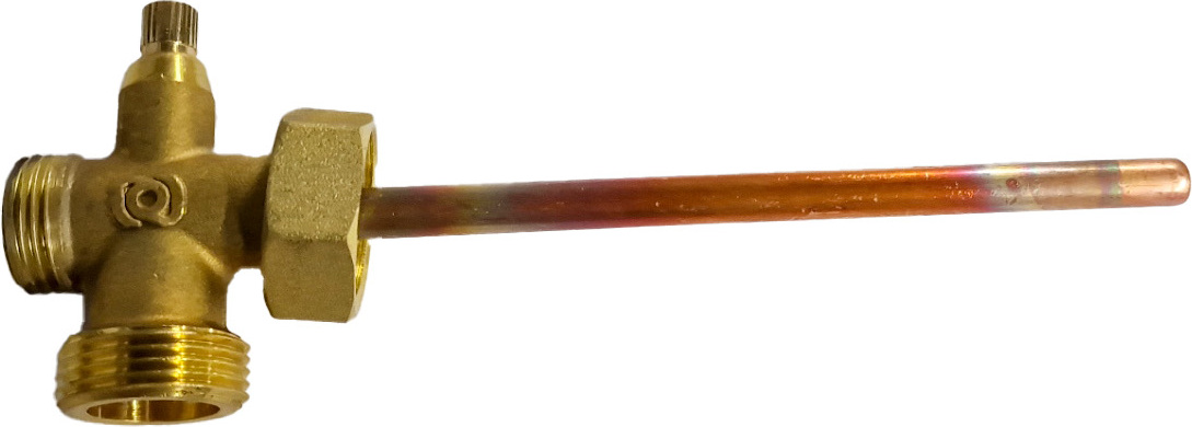Novasfer SRL Sensor / Fühler T-Stück mit Handentlüfter lang 3/4" FTH20