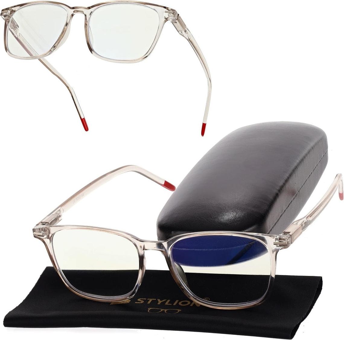 Stylion Sport-Sonnenbrille mit zwei polarisierten Gläsern, schwarz und gelb, drs52c2