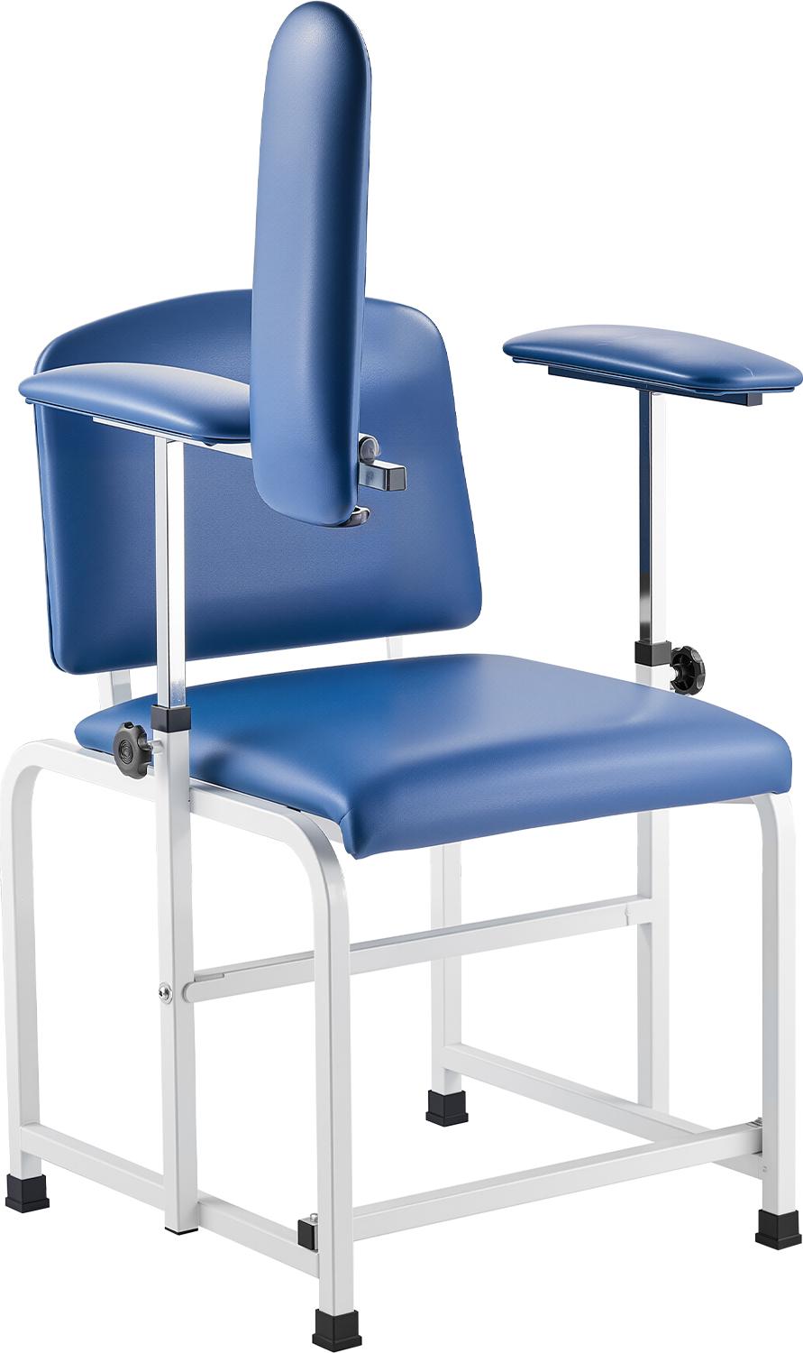 SucceBuy Blutentnahmestuhl mit verstellbaren Armlehnen und Klapparm