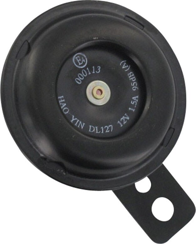Si Zweirad Vertrieb Hupe 12V 1.5A 95dB D=65mm Rex RS450 Signalhorn 700333 Motorroller.de Signal-Horn Töte Hupsignal Hup-Signal 1E40QMB Scooter Ersatzteil Service