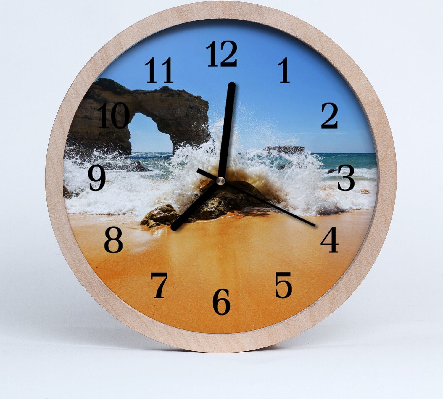 tulup Holzuhr 20fi cm wanduhr - Strandlandschaften zdo-20-57637492