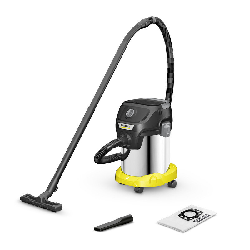 Kärcher KWD 3 S V-17/4/20/F 17 l Valcový vysávač Suché a mokré vysávanie 1000 W Vrecko na prach