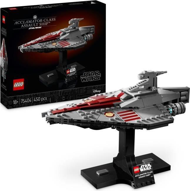 LEGO Star Wars Acclamator Assault Transport, model pre dospelých, 450 dielov