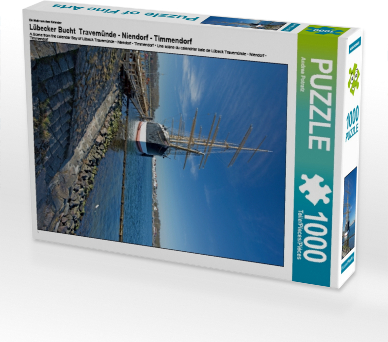 Calvendo Ein Motiv aus dem Kalender Lübecker Bucht Travemünde - Niendorf - Timmendorf 1000 Teile Puzzle hoch 480x640mm, Potratz Andrea; 7410405