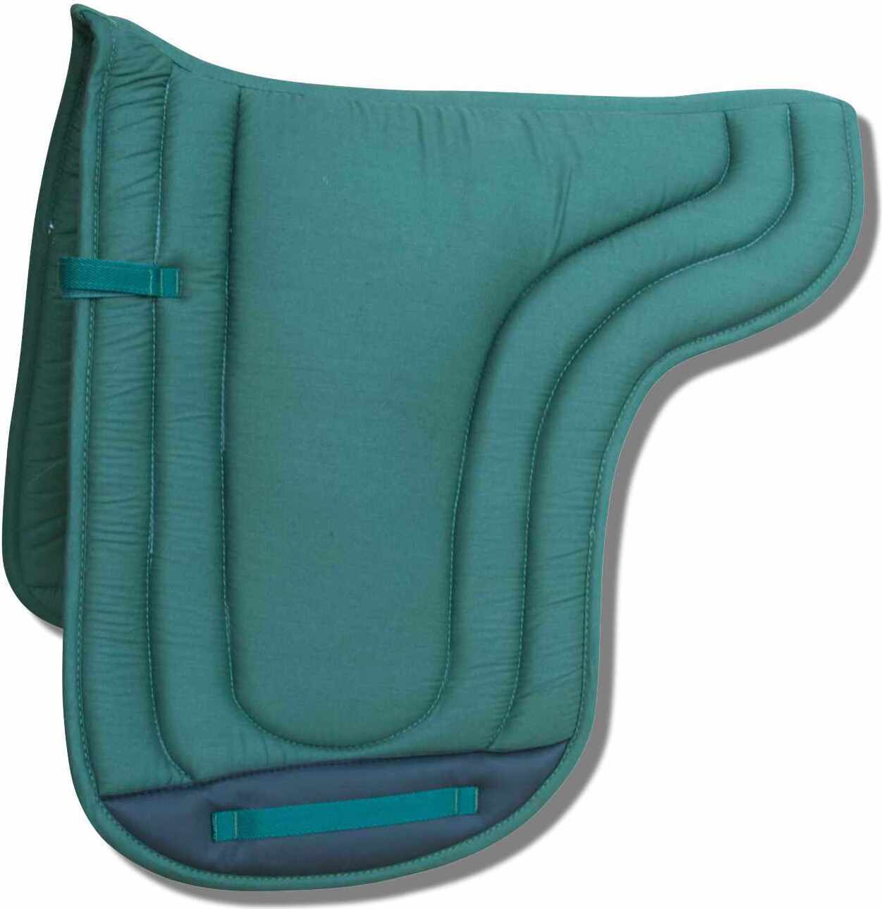AMKA Stocksatteldecke, grün Satteldecke für australischen Stocksattel 004/52