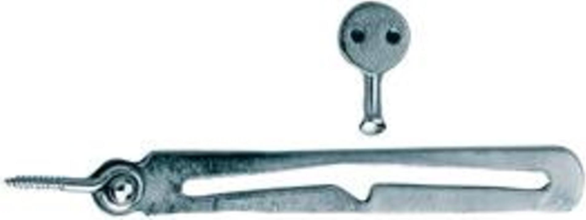 no_name Fensterscheren Nr.965/999b hell vz.Ringschraube 09-40011-0008