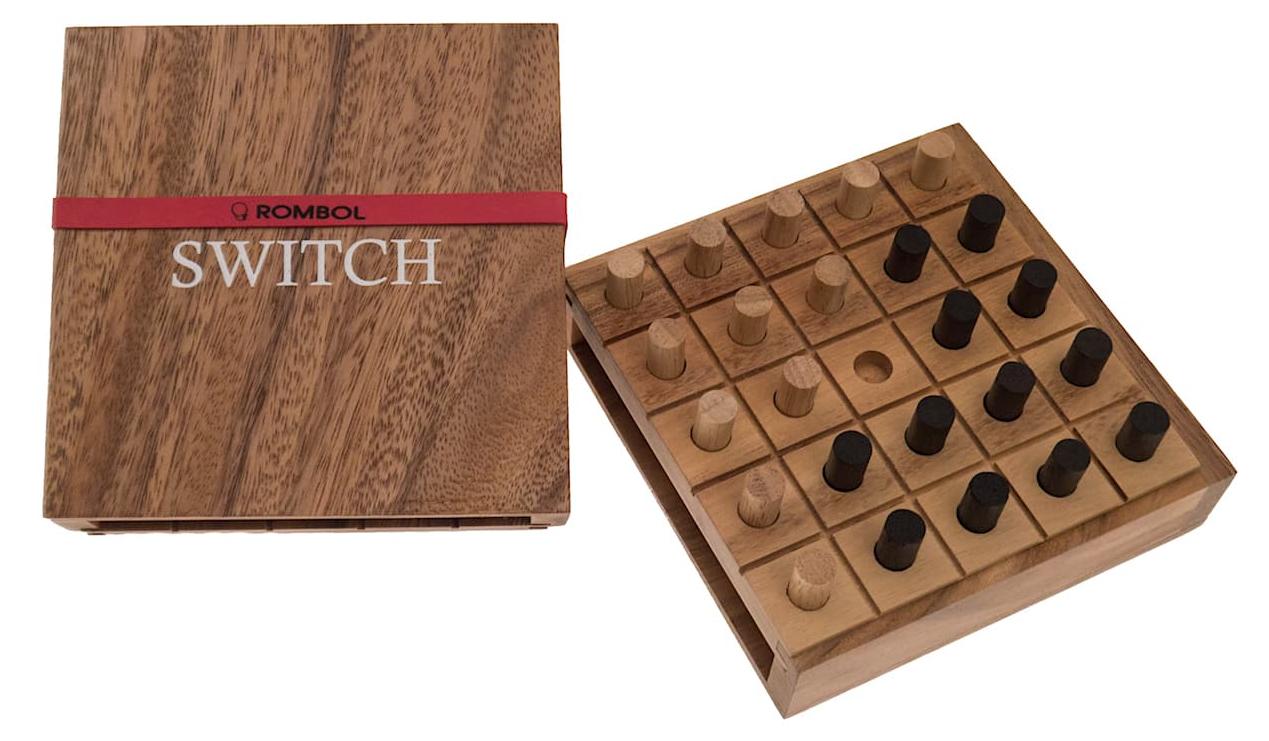 ROMBOL SWITCH - ein Spiel für zwei Taktiker, Taktik-Spiel aus Holz 8959
