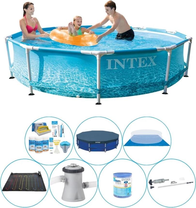 Intex Kovový rám Strandseite 305x76 cm - Bazénová ponuka