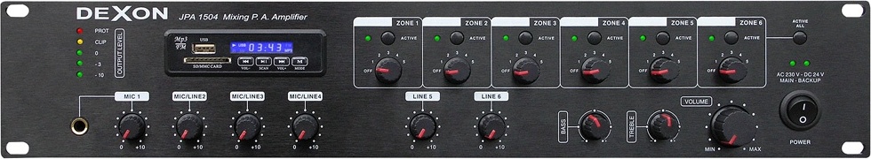 DEXON Funkzentrale mit Internetradio JPA 1504 27 833