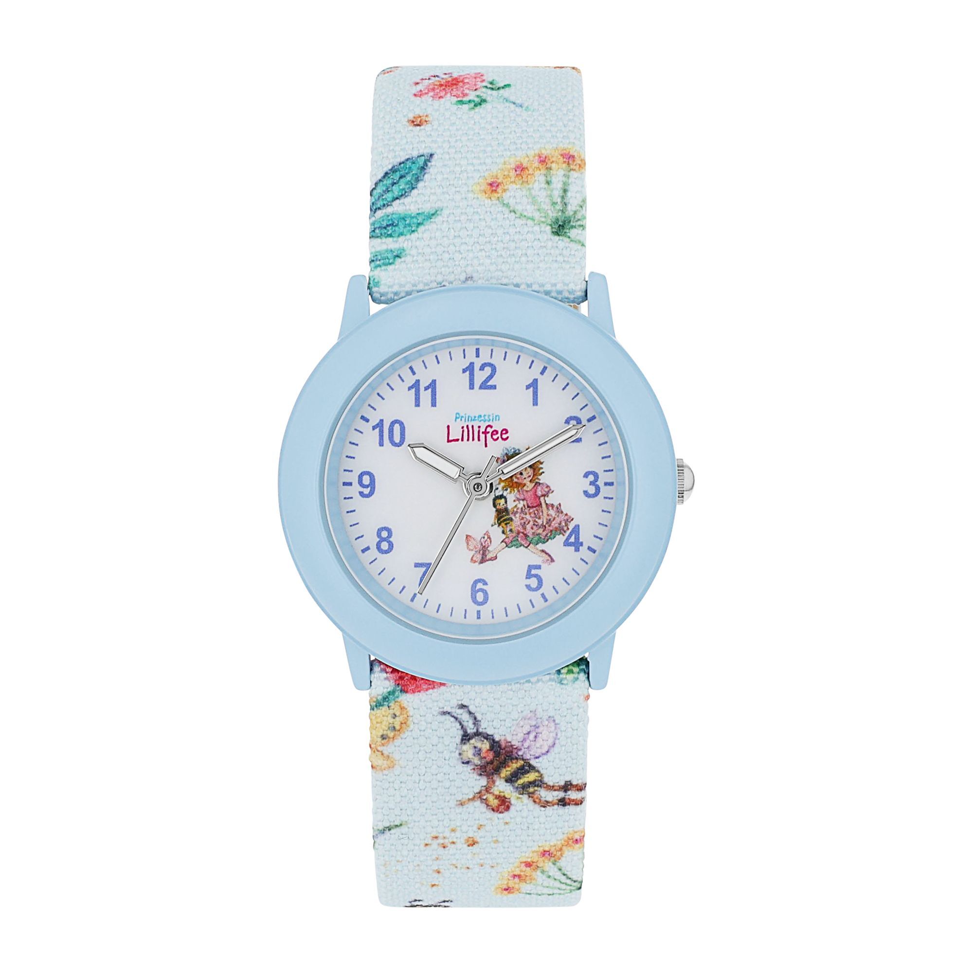 Prinzessin-Lillifee Prinzessin Lillifee Uhr Kinder Armbanduhr Mädchenuhr Textil 2037726
