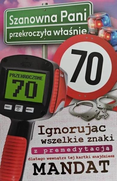 Geburtstagskarte 70 – YEKU