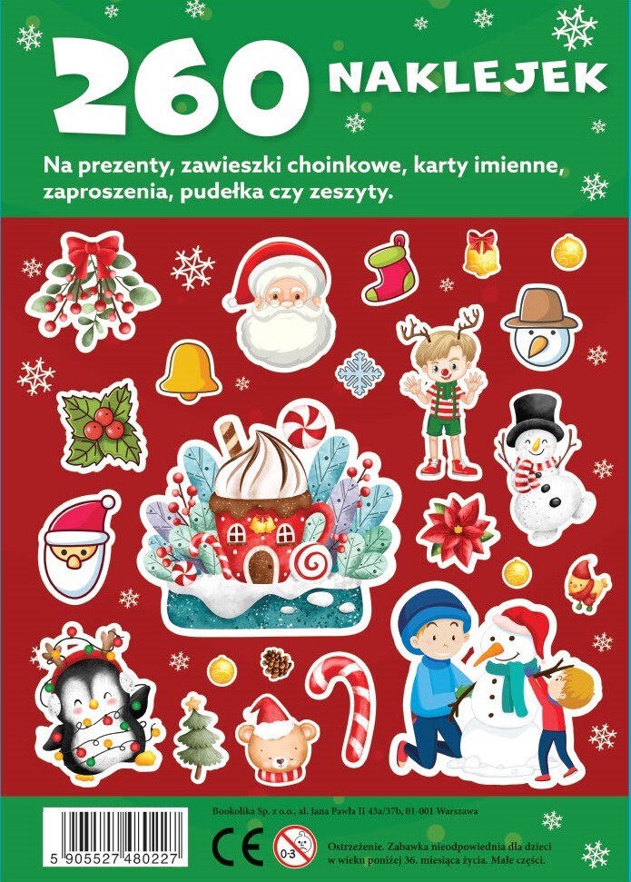 INNY 260 Weihnachtsaufkleber