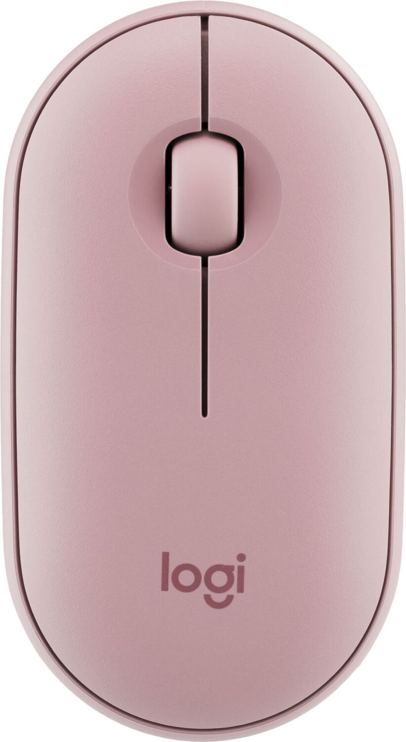 Logitech M350 PEBBLE Wireless Maus Rosa 910-005717
