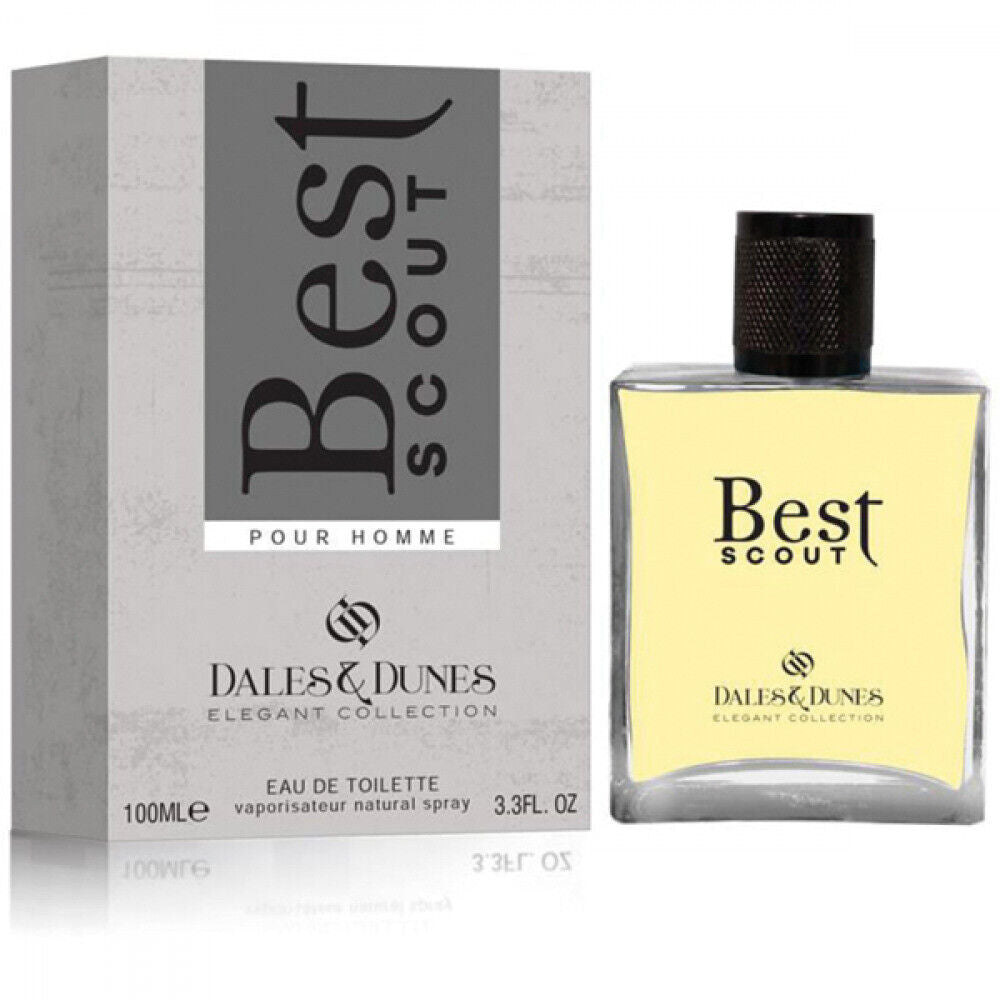 MAVURA Dales & Dunes Eau de Toilette Best Scout - Herren Parfüm - frisch-würzige Noten, 100ml - Duftzwilling / Dupe A867