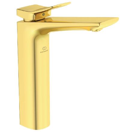 Ideal Standard Conca Tap - Waschtischarmatur, Brushed Gold BC758A2 Image