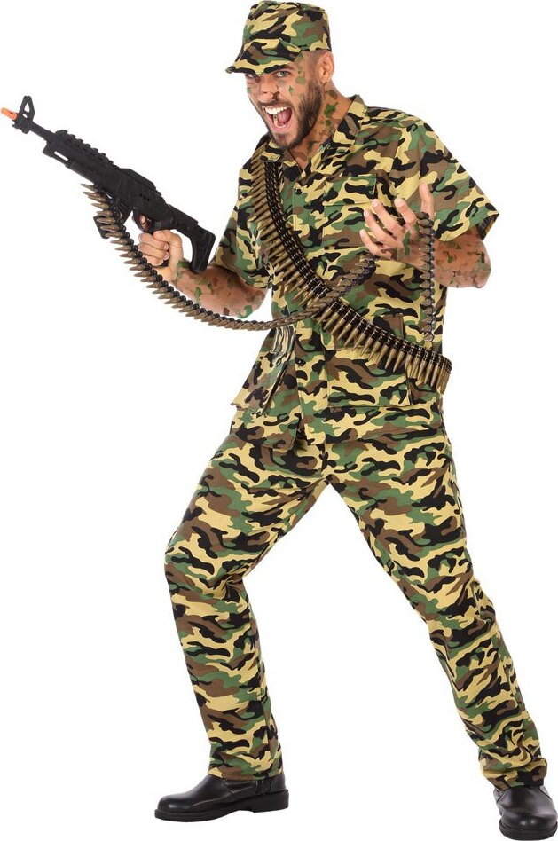 Atosa Militär Tarnanzug Grün M-L Grün M-L 2170-Green-M-L