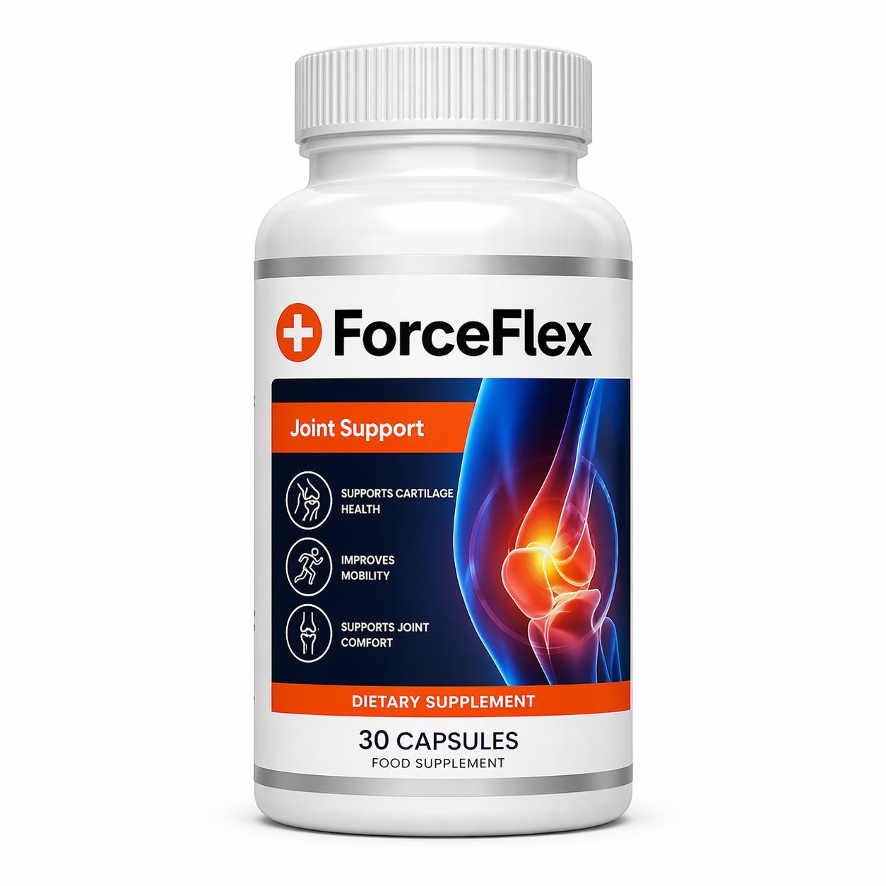 GLOBAL D LTD ForceFlex – Unterstützung der Gelenke & täglichen Beweglichkeit – 30 Kapseln