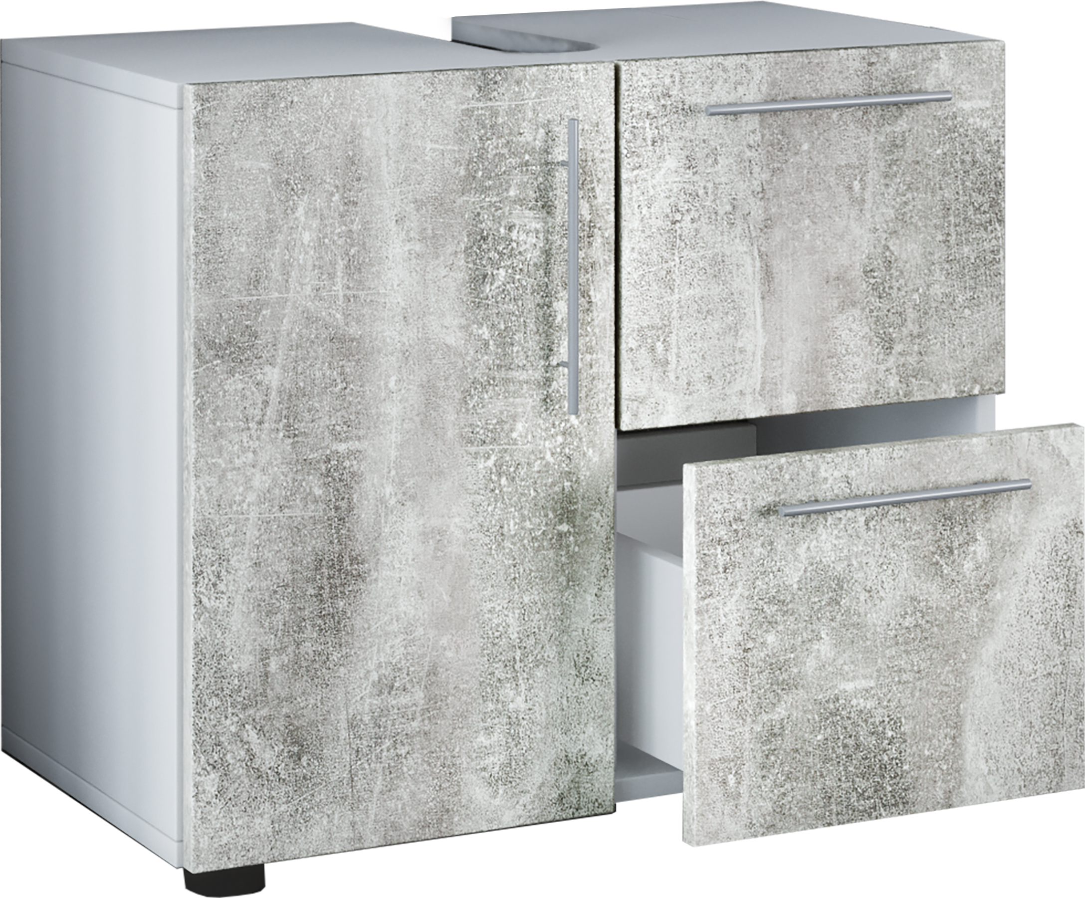 VCM my bath Waschbeckenunterschrank Flandu 916910 beton 61,0 x 32,0 x 51,0 cm