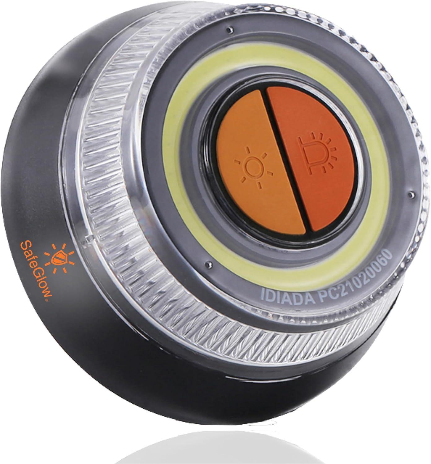 Luce Di Emergenza V16 DGT 3.0 Con SIM – Triangolo Di Avvertimento LED Omologato IDIADA Per Auto E Moto (obbligatorio Spagna 2026)