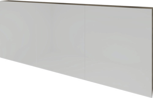 Spiegelschrank Sanox 160 x 13 x 65 cm espresso 3-türig 84402454