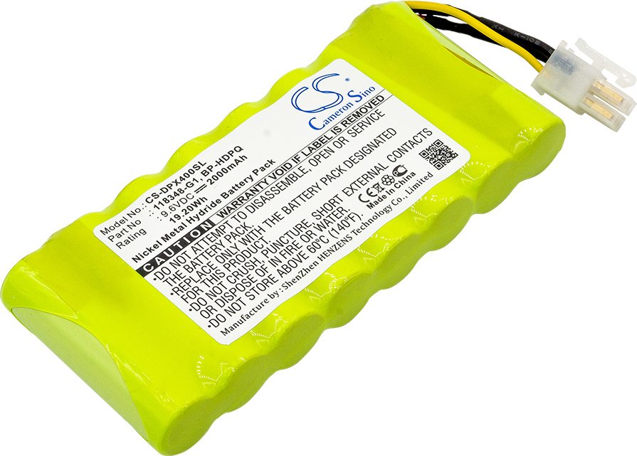 TECHTEK Akku Kompatibel mit [Dranetz] HDPQ-Guide, HDPQ-Visa, HDPQ-Xplorer, HDPQ-Xplorer400, für [Gossen Metrawatt] MAVOWATT 230, MAVOWATT 240, MAVOW