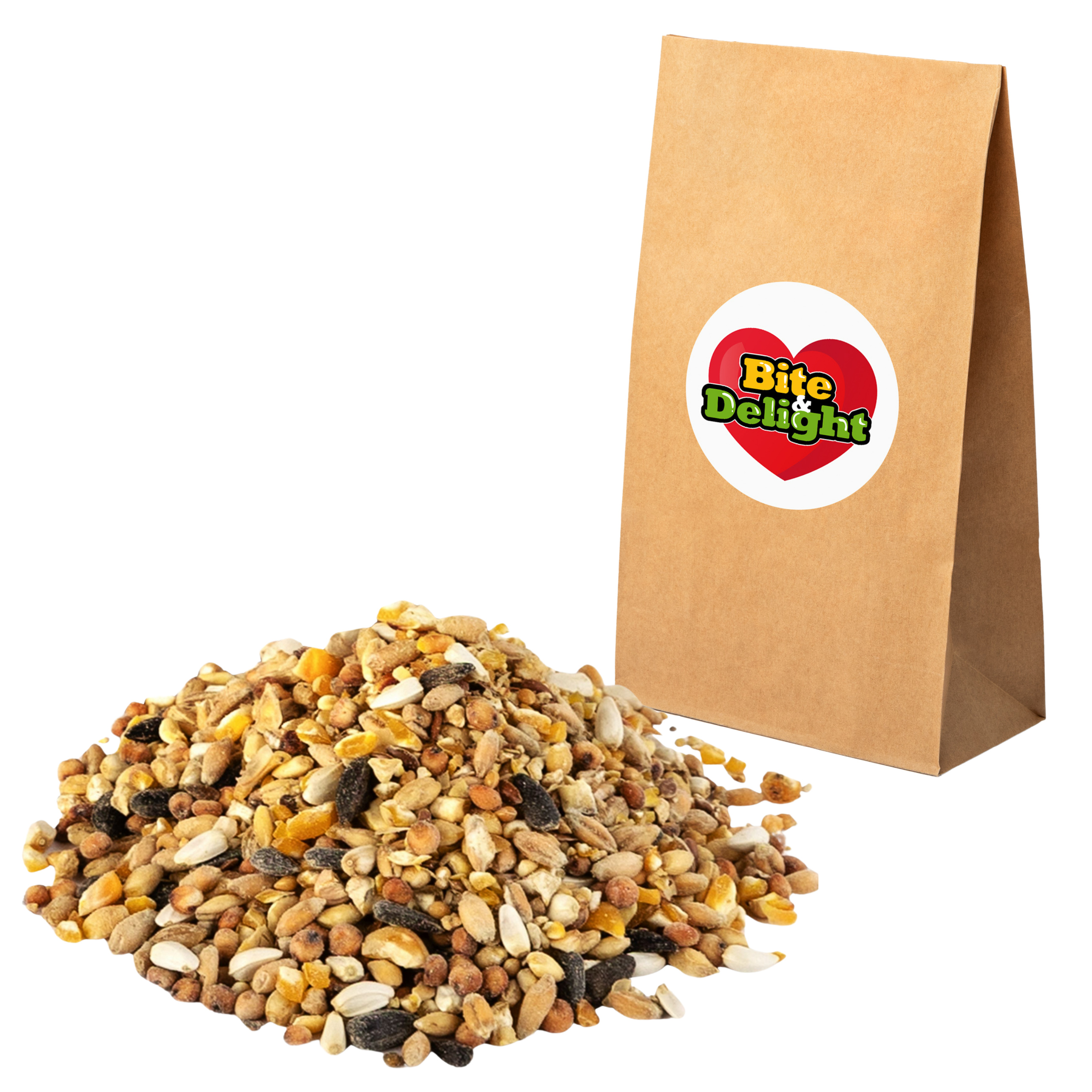 Bite Delight Bite&Delight Legehennenfutter 10kg – Natürliche & Nährstoffreiche Futtermischung für Hohe Legeleistung, Stabile Eierschalen & Gesunde Hühner