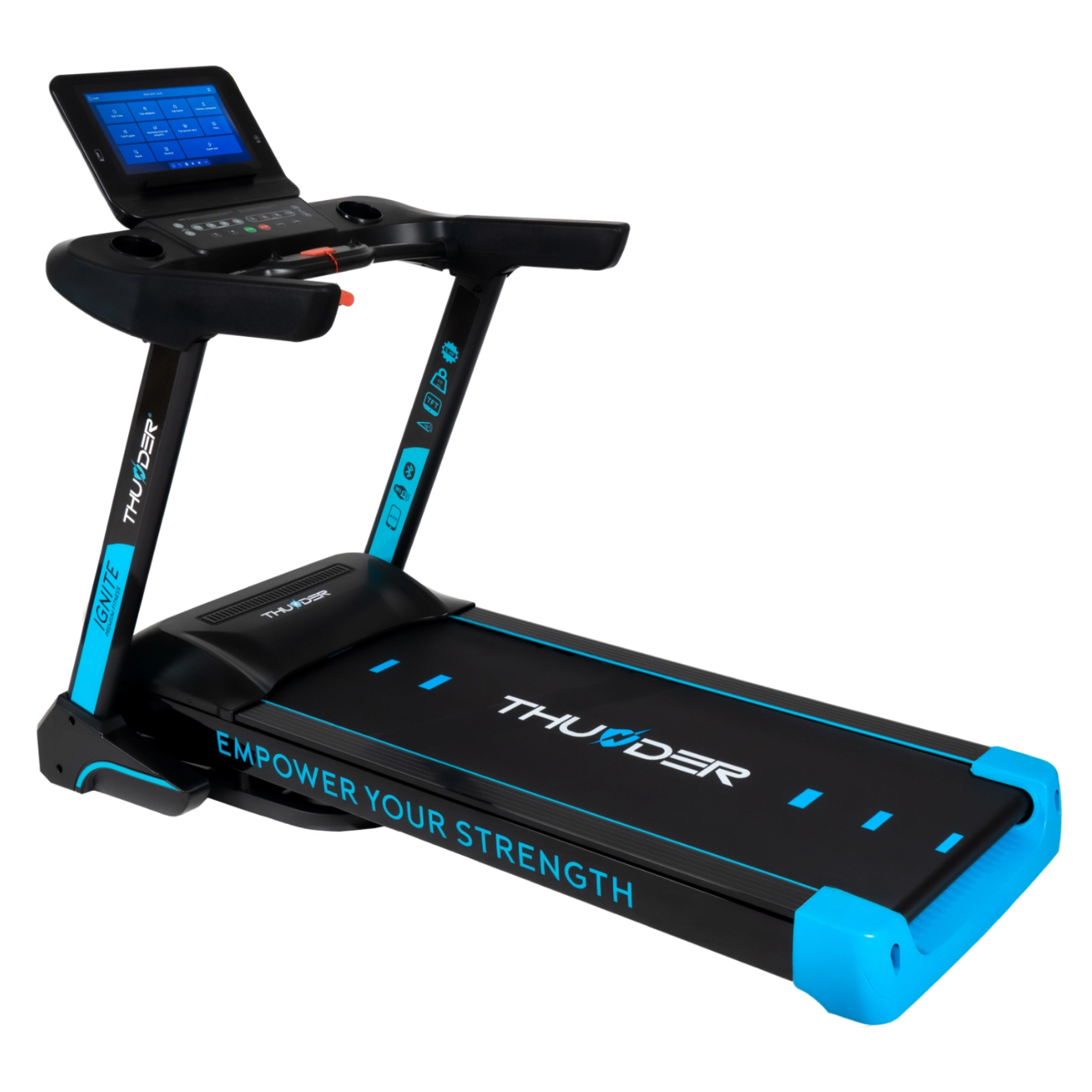 Laufband Thunder IGNITE 145x58cm 22km/h FitShow klappbar Bluetooth