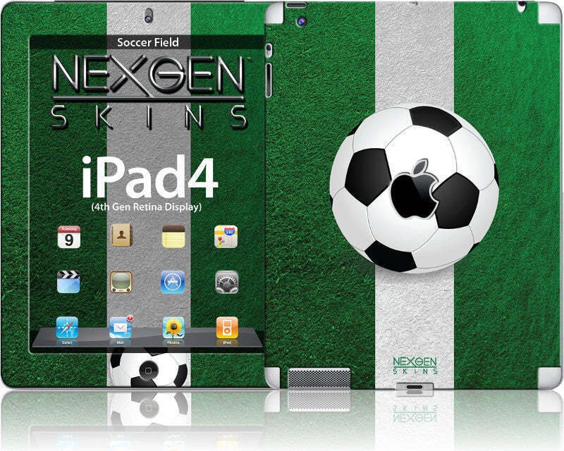 Nexgen skiny s 3D efektom pre iPad 2/3/4 (futbalové ihrisko 3D)
