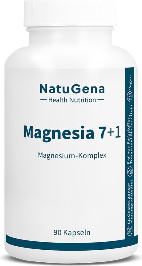 NatuGena GmbH Magnesia 7+1 Magnesium-Komplex vegan Kapseln 90 St 19442841