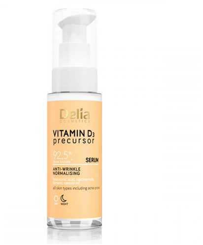 Delia Cosmetics Vitamin D3 Precursor Anti-Wrinkle Normalizing Serum 30ml