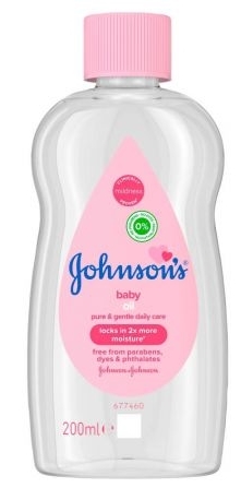 Johnson's Babyöl – Normal 200 ml