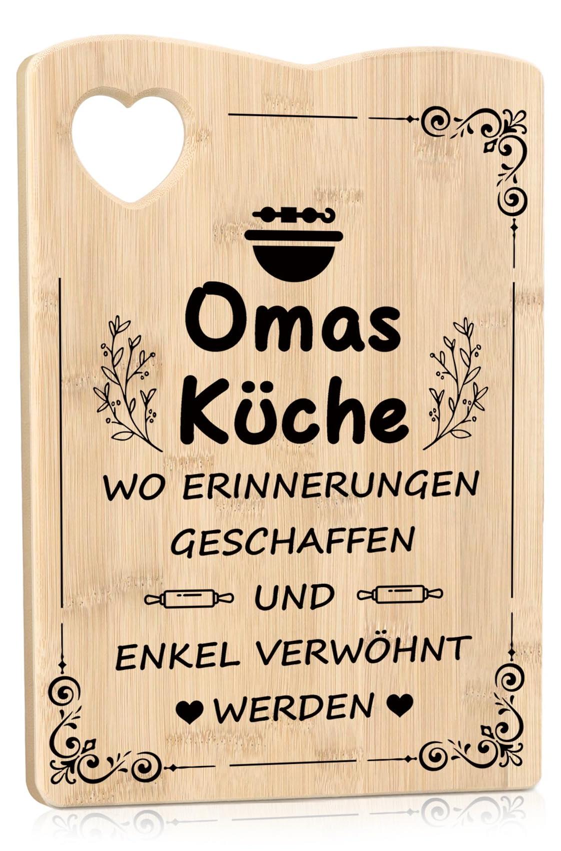 Markenlos Weihnachtsgeschenk für Oma, Schneidebrett als Geschenk für Oma, Geburtstagsgeschenk für Oma, die besten Geschenke für Oma, bedeutungsvolle Geschenke für Oma, Geschenkideen für Oma, Geschenke für Uroma, Adventskalender