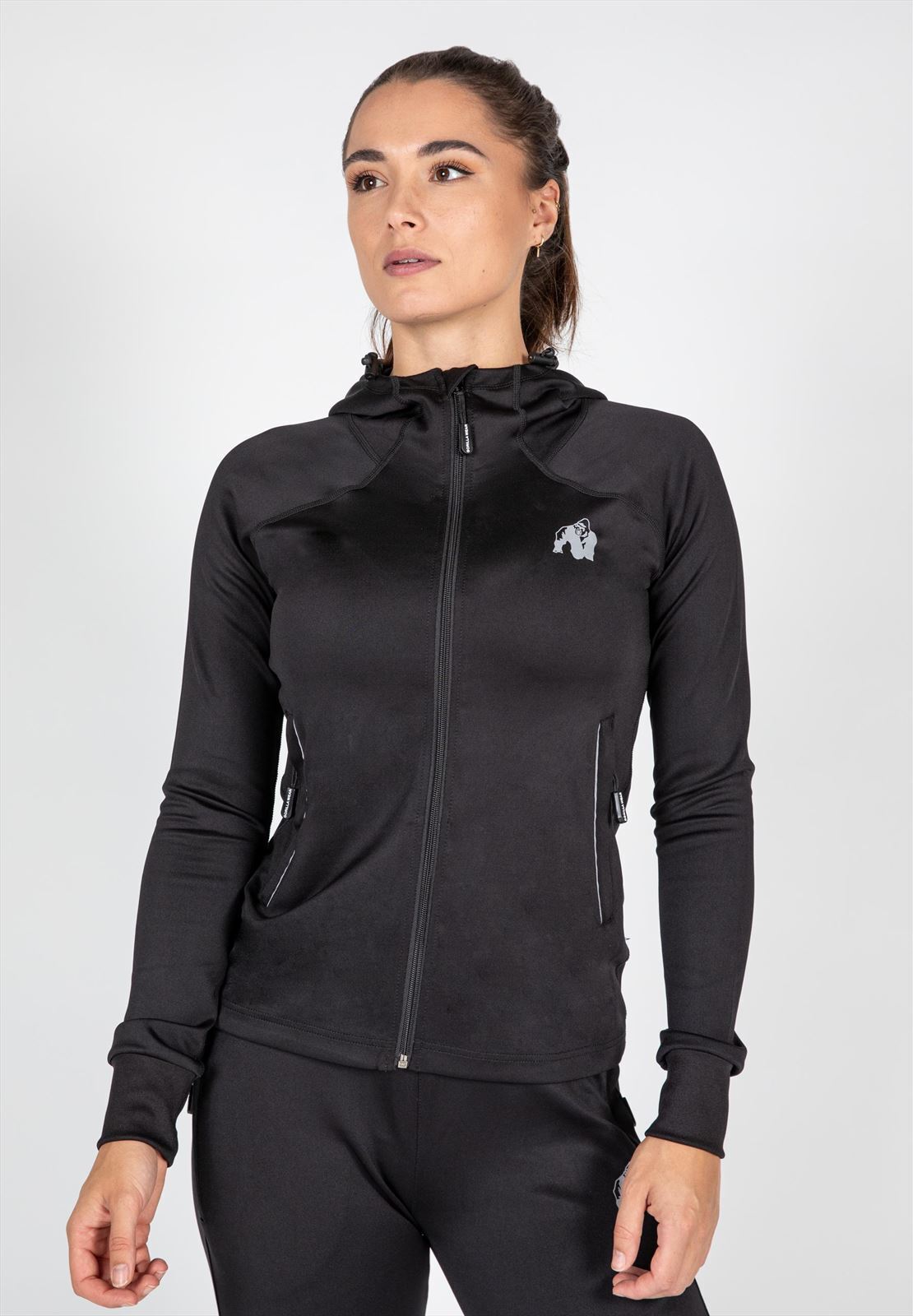 Gorilla Wear Halsey Trainingsjacke - Trainingsjacke - Schwarz - XS 42109