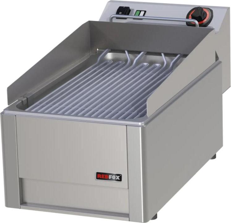 Elektrický parný gril KBS 1 ohrevná zóna GN 1/1 330x600x290 mm Pripravené na pripojenie 400 V