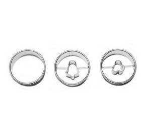 Smolik ausgeschnittene Süßigkeiten CIRCLE glattes Set 3tlg. 3428