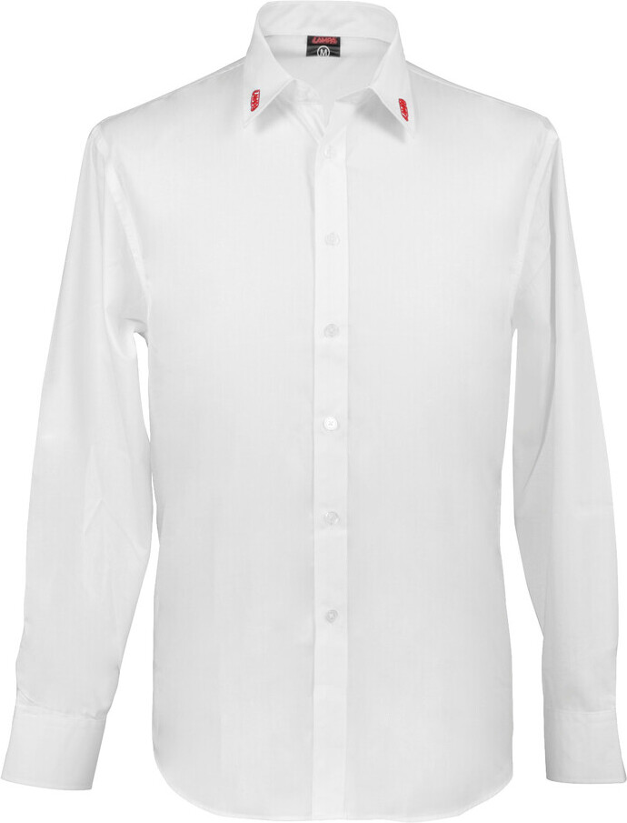 Hemd Lampa langer Arm, weiß - S 99351
