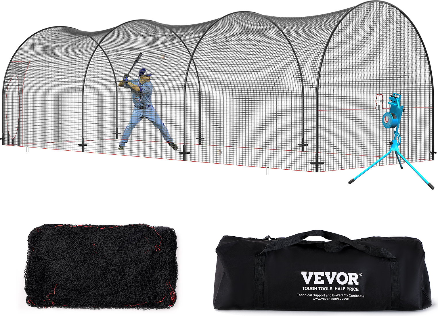 Rete Per Esterni KESSER® Rete Da Badminton 400cm, Tennis E Volano Regolabile In Altezza In 3 Direzioni, Set Con 3x Volani, Struttura In Ferro Stabile, Borsa Per Il Trasporto Rete Da Badminton - 3