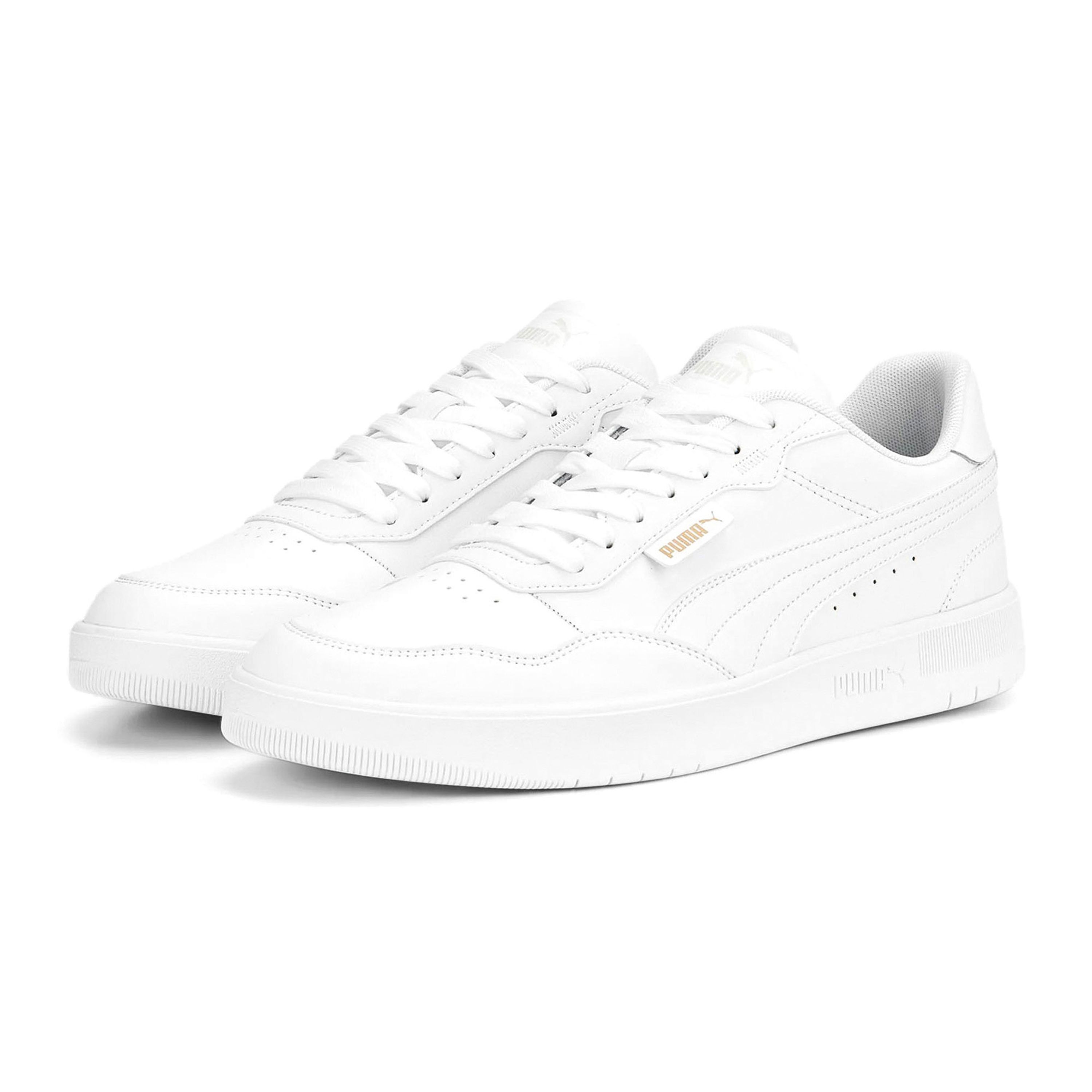 Puma Court Ultra Lite - puma white-puma white-puma gol, Größe:8.5