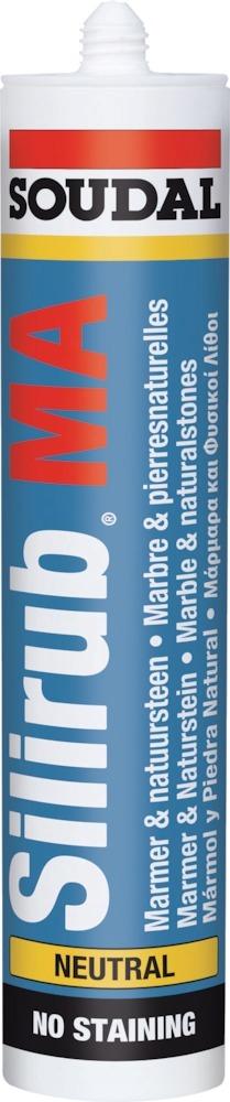 Soudal Silirub MA Naturstein 310ml travertin